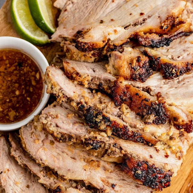 Lechon tray.