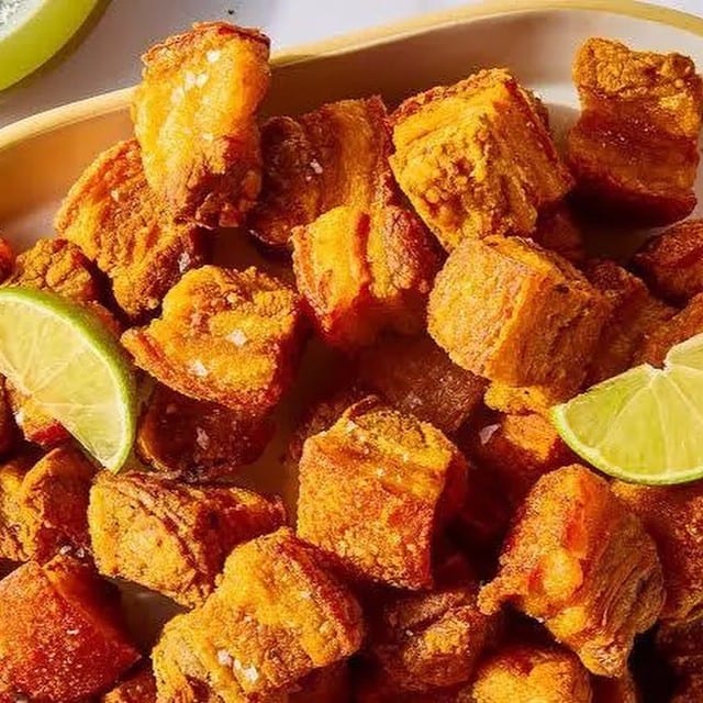 1/2 lb chicharon.
