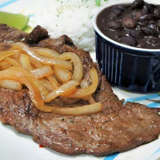 Beef palomilla.