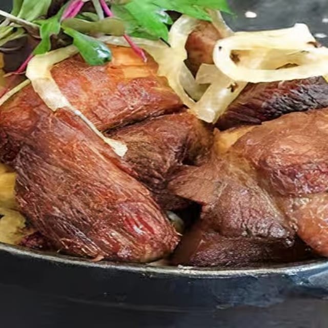 Masita con arroz.