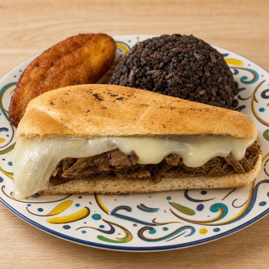 Sandwich vaca frita.
