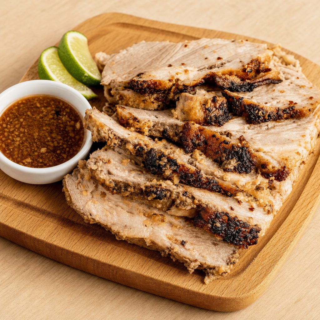 Lechon tray.