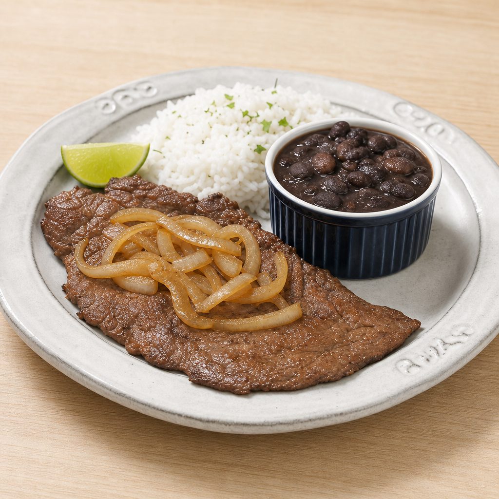 Beef palomilla.