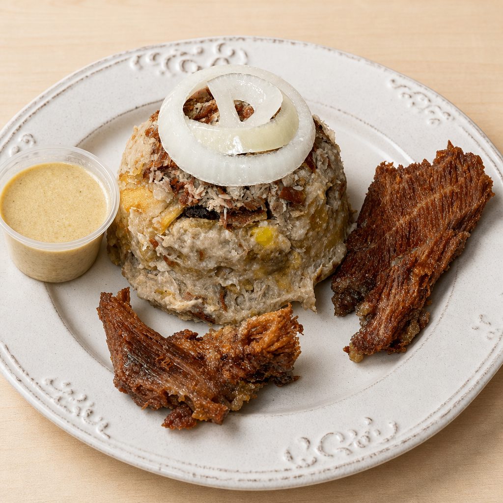 Mofongo lechon.