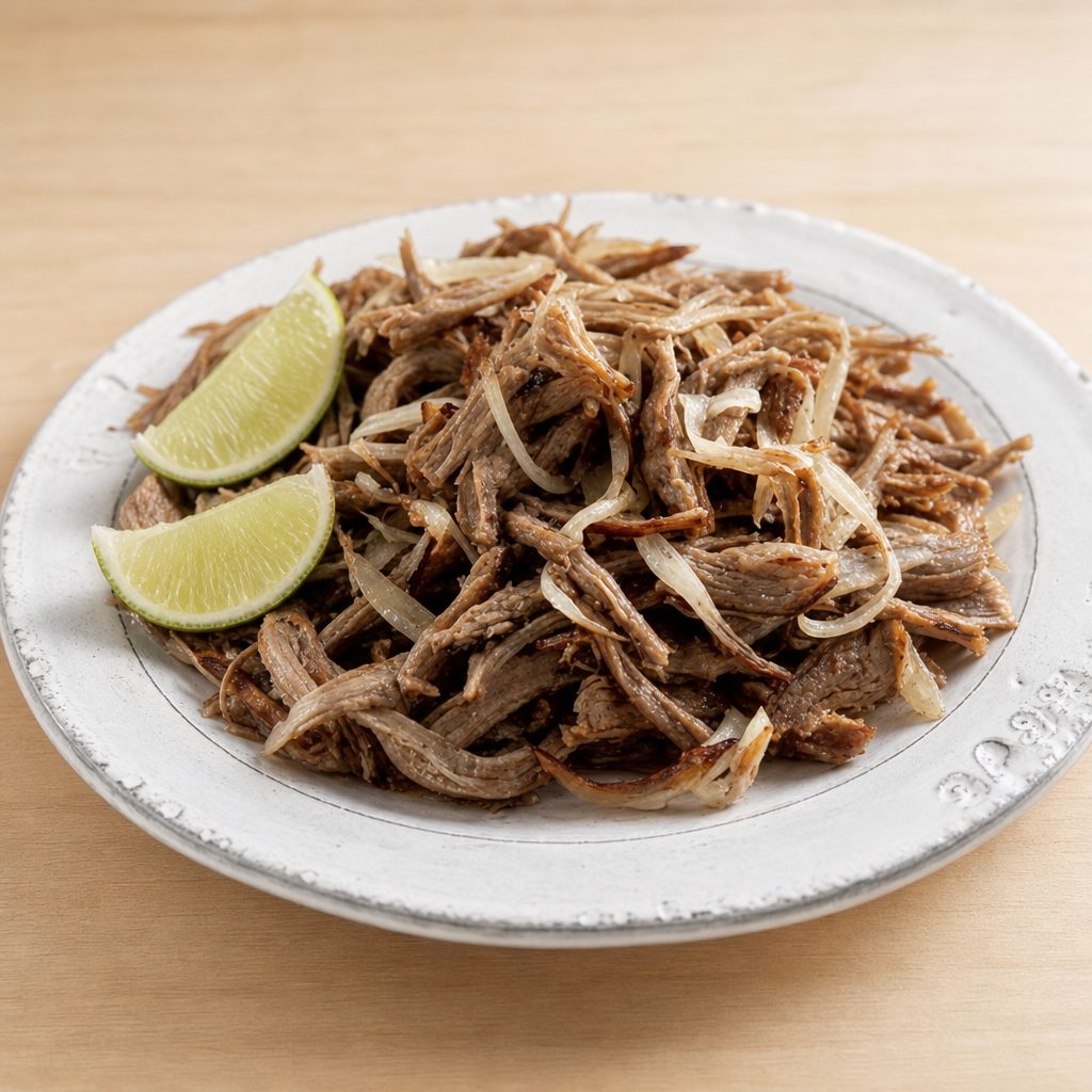 Vaca frita tray.