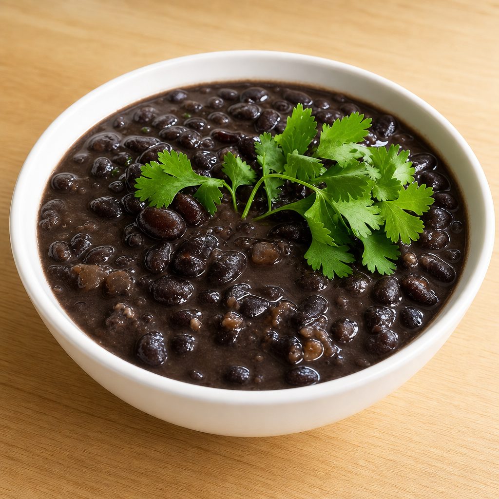 Black beans.