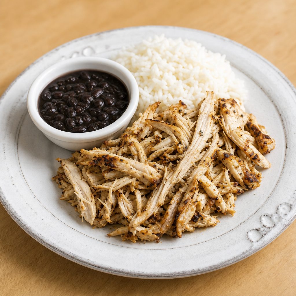 Chicken vaca frita.