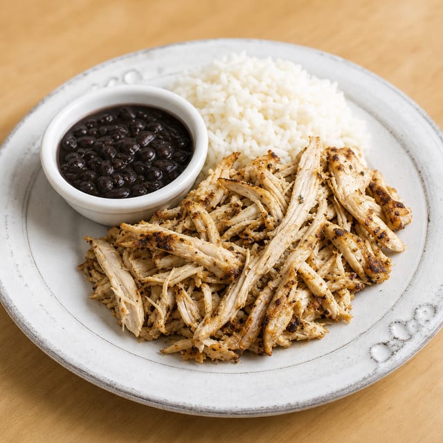 Chicken vaca frita.