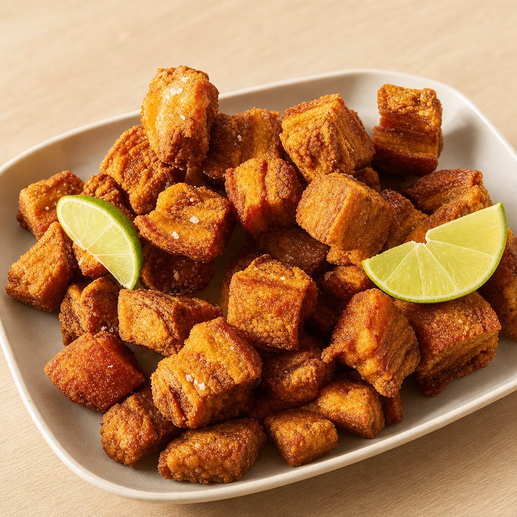1/2 lb chicharon.