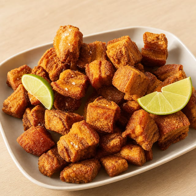 1/2 lb chicharon.