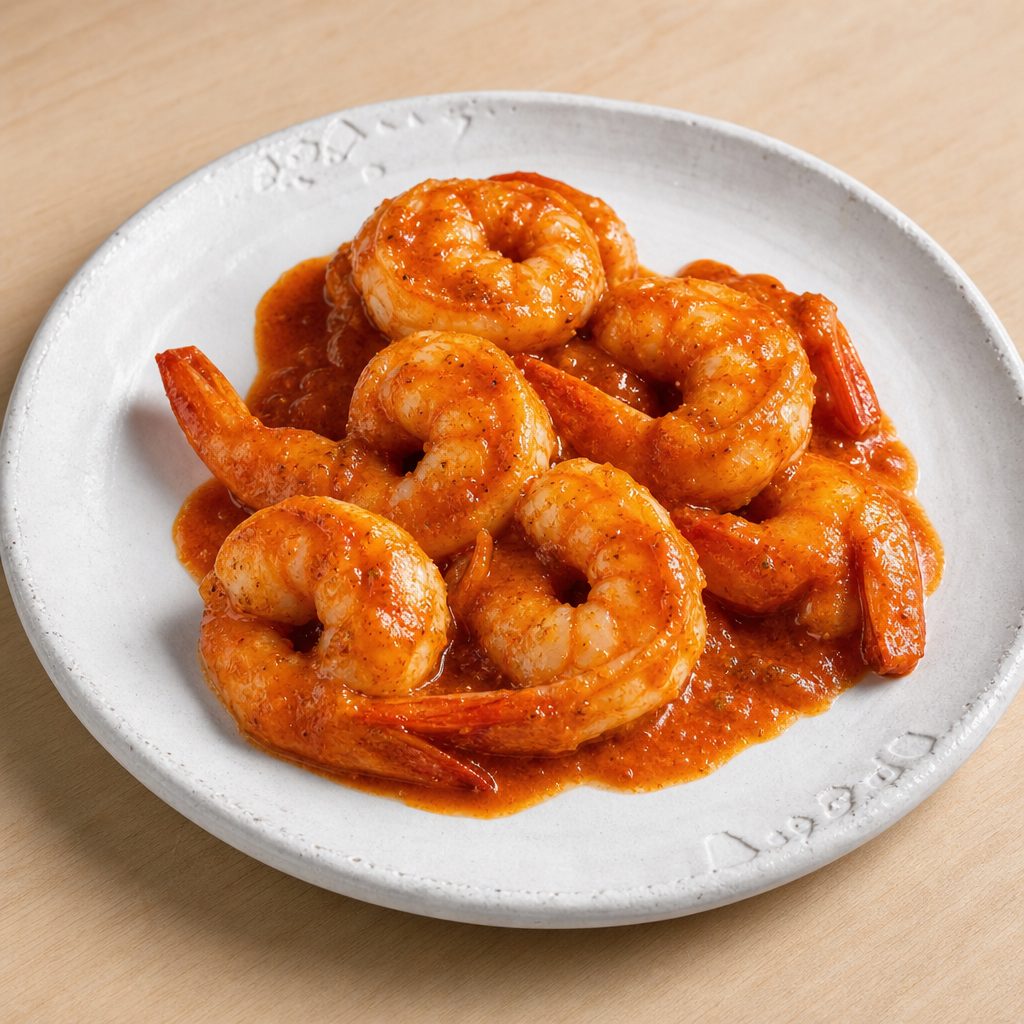 Camarones endiablados.