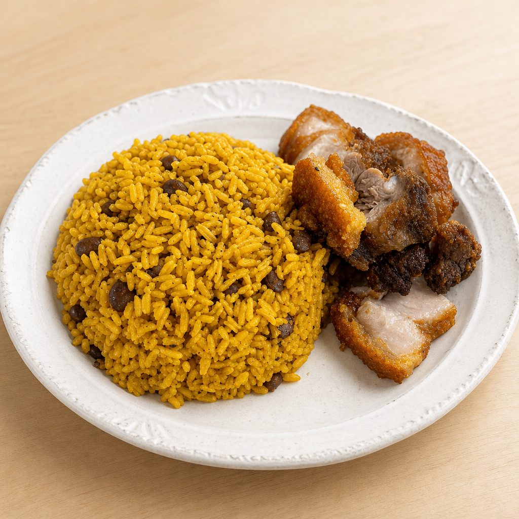 Lunch chicharron.