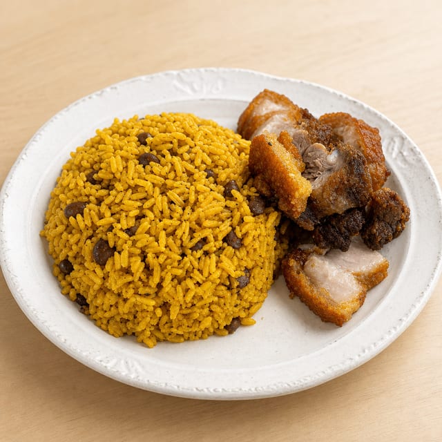 Lunch chicharron.