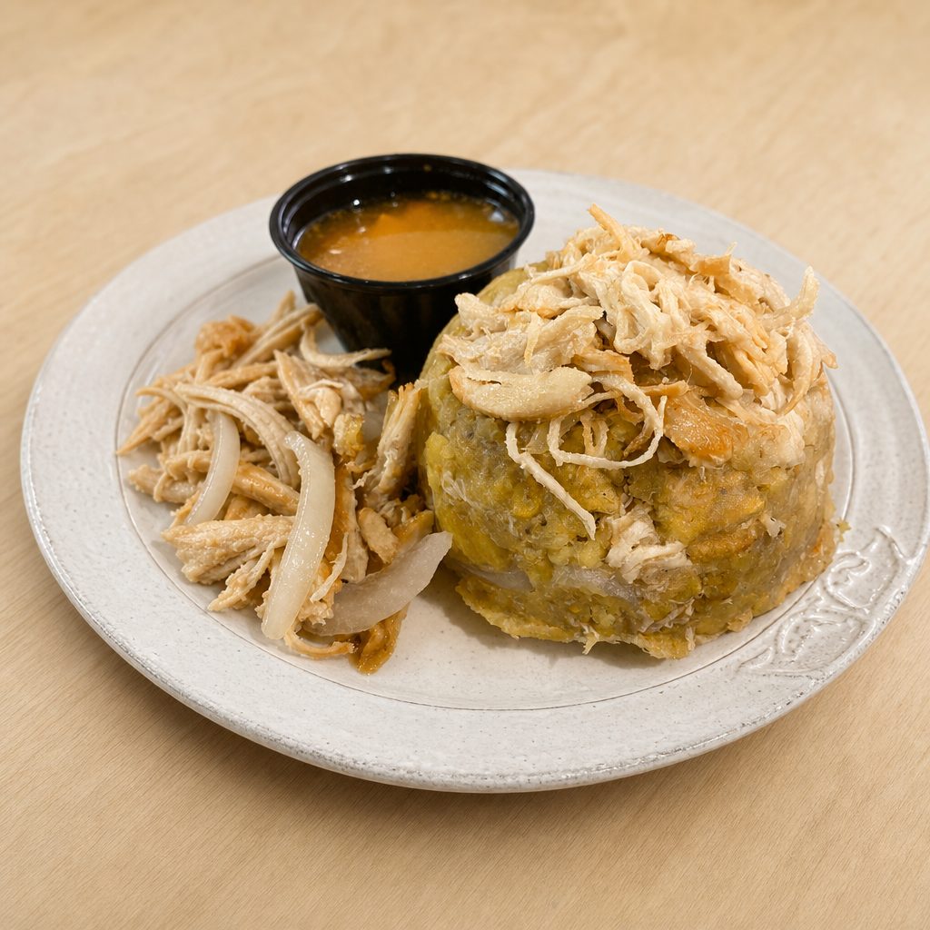 Mofongo pollo.