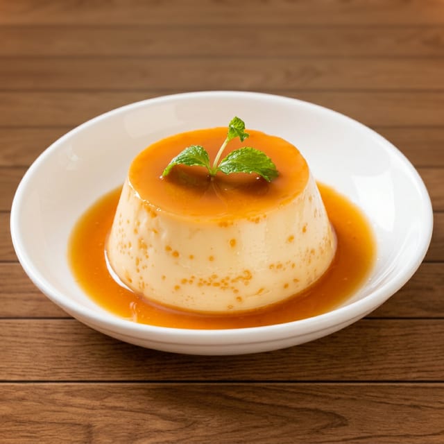 Vanilla Flan.