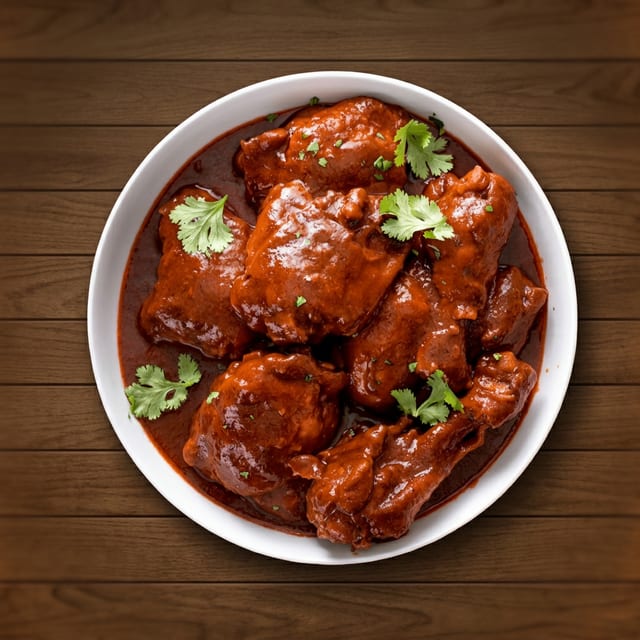 Chicken chipotle tray.