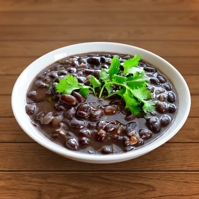 Black beans.