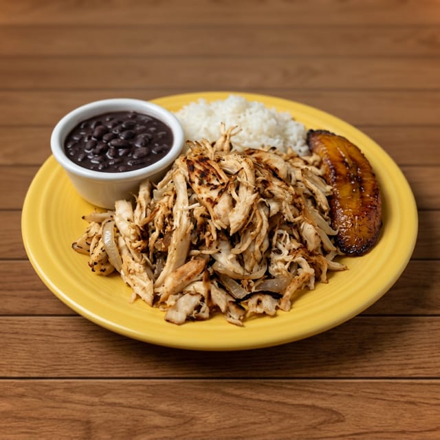 Chicken vaca frita.