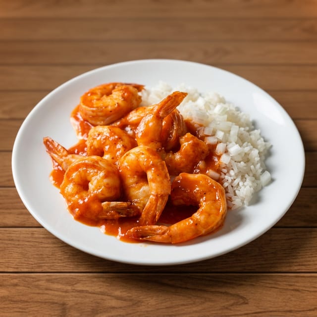 Camarones endiablados.