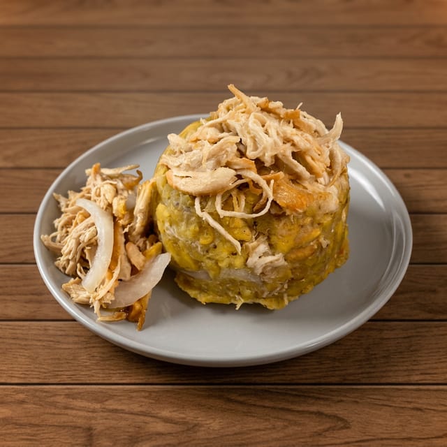 Mofongo pollo.
